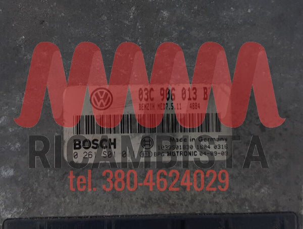 03C906013B Volkswagen Polo 1.4 centralina motore Bosch 0261S01011