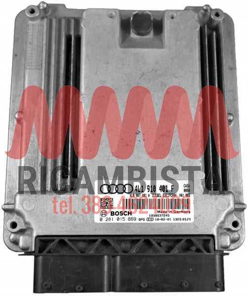 4L1910401N Audi Q7 3.0 centralina motore Bosch 0281016433