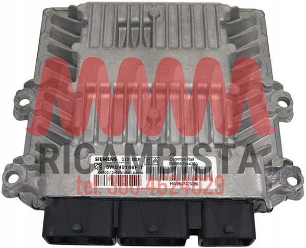 5WS40146FT Peugeot Partner 2.2 centralina motore Siemens 9657544780