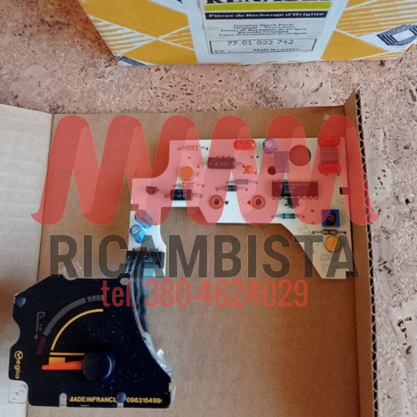 7701033742 Renault R19 indicatore olio quadro strumenti 