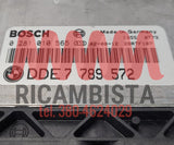 7789572 BMW E46 2.0 centralina motore Bosch 0281010565