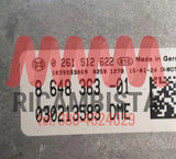 8648363-01 BMW X1 2.0 centralina motore Bosch 0261S12622