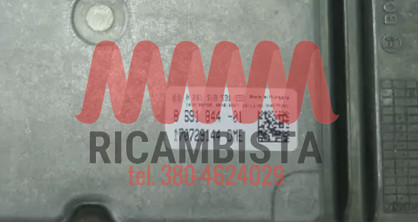 8691844-01 BMW X1 2.0 centralina motore Bosch 0261S18531