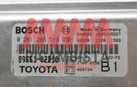 8966102B10 Toyota Corolla 1.4 centralina motore Bosch 0261208518