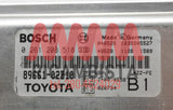 8966102B10 Toyota Corolla 1.4 centralina motore Bosch 0261208518