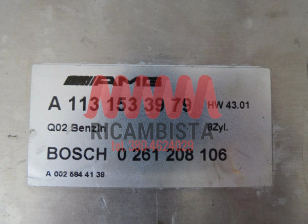 A1131533979 Mercedes CL55 centralina motore Bosch 0261208106