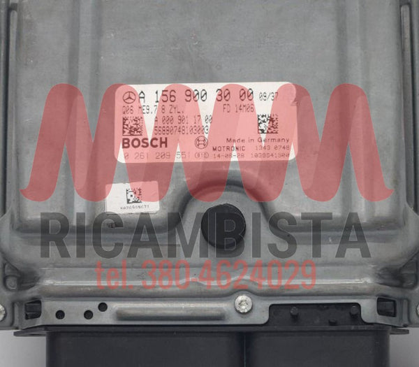 A1569003000 Mercedes E63 AMG centralina motore Bosch 0261209551