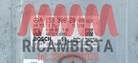 A1599002800 Mercedes SLS AMG centralina motore Bosch 0261209603