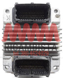 DXMF 12242040 Opel Astra G 1.6 centralina motore Delphi