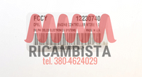 FCCY 12230740 Opel Astra 1.6 centralina motore Delphi