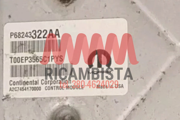 P68243322AA Jeep Durango centralina motore Mopar A2C7454170000