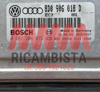 0261204843 8D0906018D Centralina Motore Audi