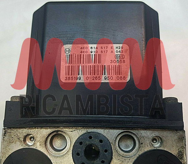 0265225197 Audi A8 D3 gruppo pompa ABS Bosch