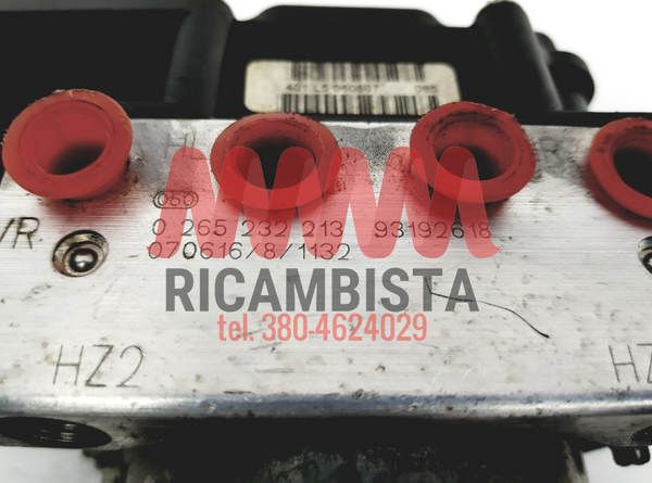 0265232213 0265800770 Opel Corsa 2001 gruppo pomp ABS