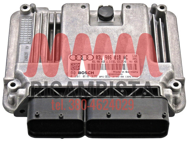 03L906018AC Audi A4 centralina motore
