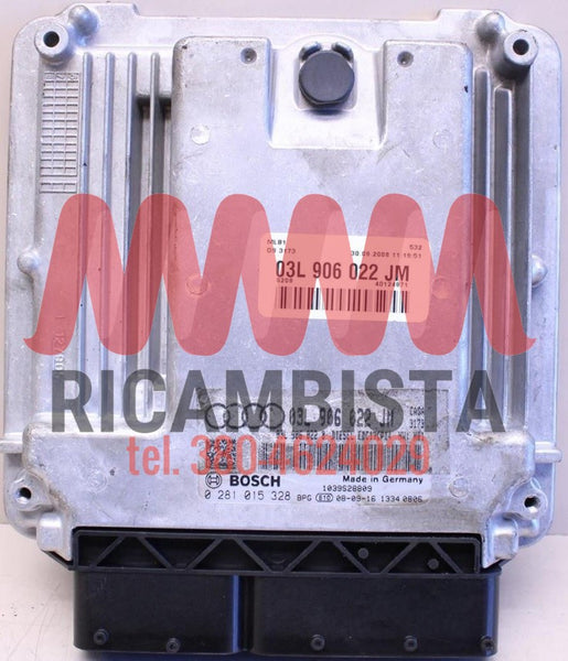 03L906022JM Audi A4 centralina motore