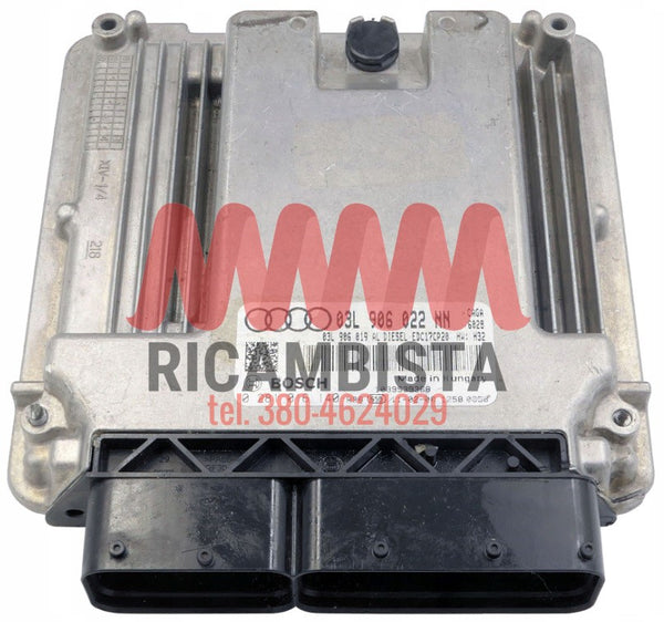 03L906022NN Audi A4 centralina motore