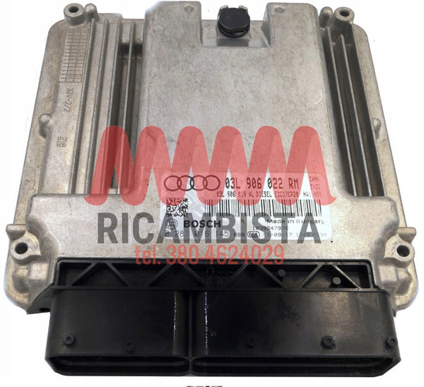 03L906022RM Audi A4 centralina motore