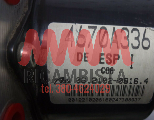 06.2102-0816.4 Mitsubishi Outlander centralina gruppo pompa ABS Euro 185