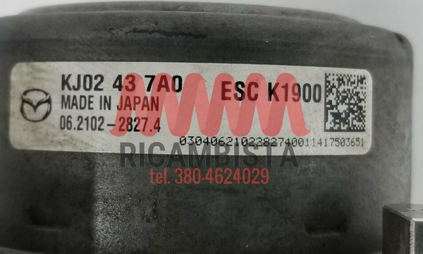 06210969323 Mazda CX-5 centralina gruppo pompa ABS Euro 230