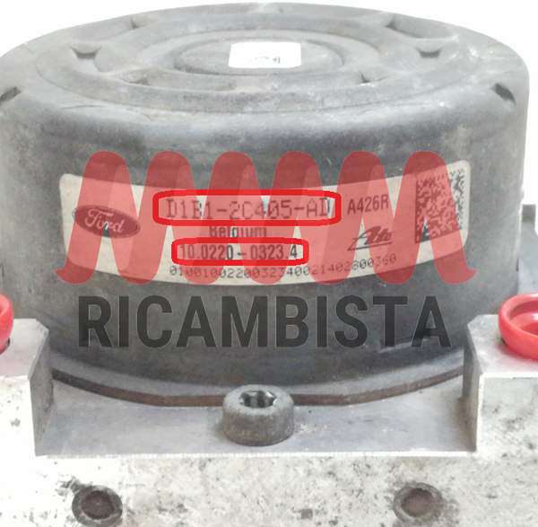 10.0220-0323.4 Ford Fiesta centralina gruppo pompa ABS Euro 230