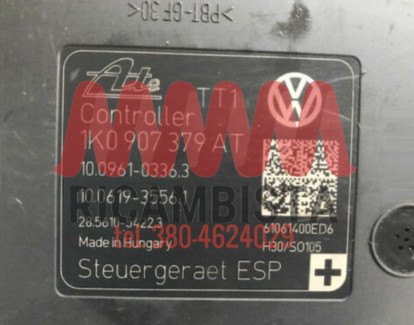 1K0 614 517 CE Volkswagen Golf centralina gruppo pompa ABS Euro 235
