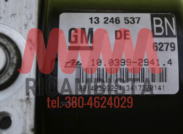 10039929414 Opel Astra centralina gruppo pompa ABS Euro 199