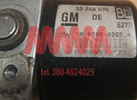 10096005523 Opel Astra centralina gruppo pompa ABS Euro 199