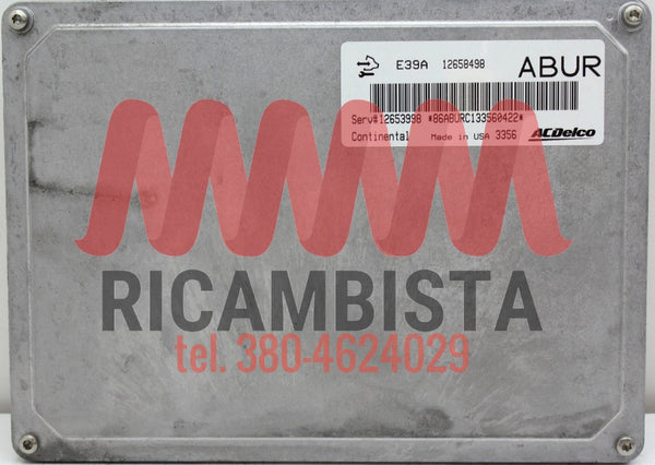 12658498 Chevrolet Captiva centralina motore