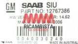 12767386 Saab 9-5 centralina quadro strumenti