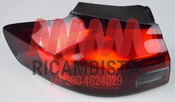 13386603 Opel Zafira C fanale posteriore sinistro