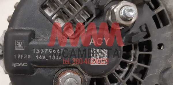 13579667 Opel Astra J alternatore Delco