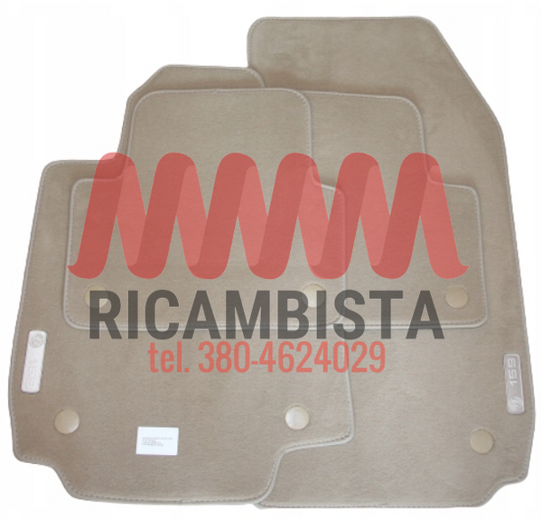 156071550 Alfa 159 set tappetini beige