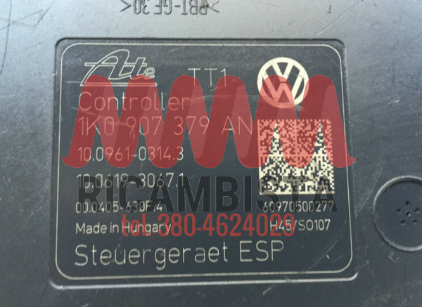 10096103143 Volkswagen Scirocco centralina gruppo pompa ABS Euro 235