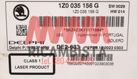 1Z0035156G Skoda Octavia autoradio lettore CD
