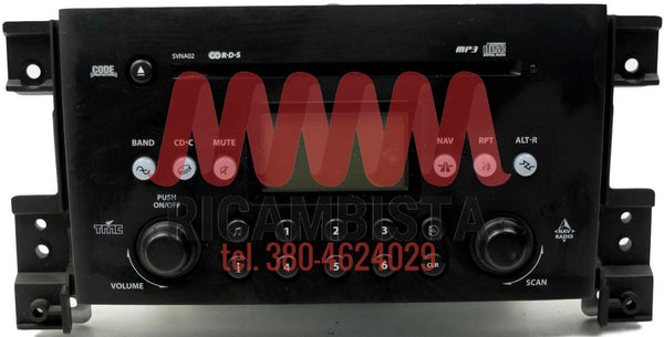 3910165JC0 Suzuki Grand Vitara navigatore satellitare autoradio