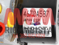 4670A587 Mitsubishi ASX centralina gruppo pompa ABS Euro 230