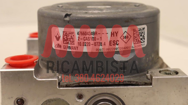 476609440R Renault Talisman centralina gruppo pompa ABS Euro 230