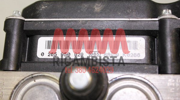 0265950929 Nissan Qashqai centralina gruppo pompa ABS