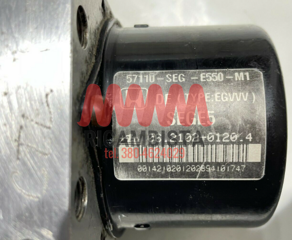 57110SEGE550M1 Honda Accord centralina gruppo pompa ABS Euro 189