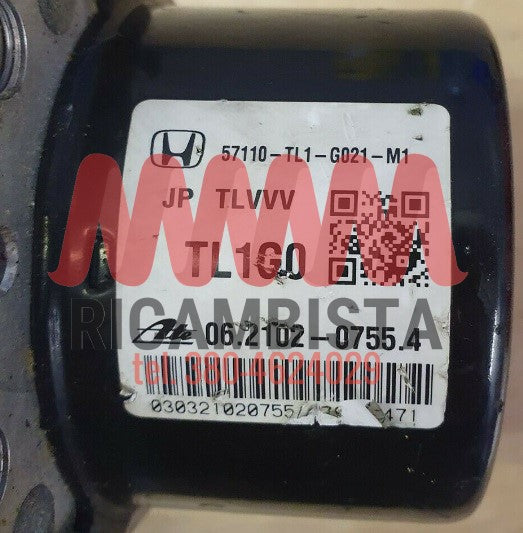 57110TL1G021 Honda Accord centralina gruppo pompa ABS