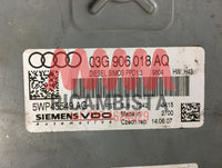 5WP45549AG Audi A4 centralina motore Siemens