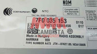 7F0035153 Volkswagen Caddy autoradio display