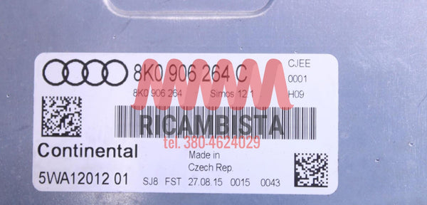 8K0906264 Audi A5 centralina motore