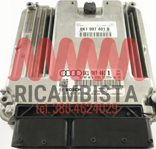 8K1907401B Audi A5 2.7 centralina motore