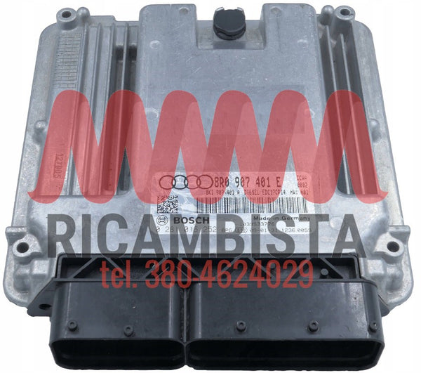 8R0907401E C Audi A4 centralina motore