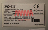 965602V200 Hyundai Veloster navigatore GPS, autoradio