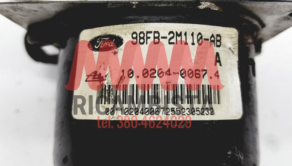 98FG2C013AB Ford Fiesta centralina gruppo pompa ABS Euro 189