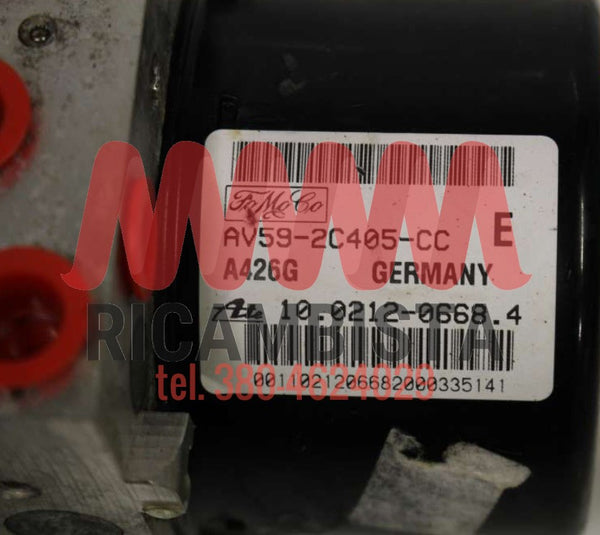 AV592C405CC Ford Fiesta centralina gruppo pompa ABS Euro 230